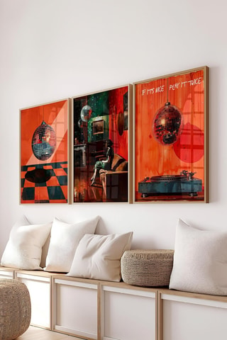 Wanddecoratie - 30 x 40 cm