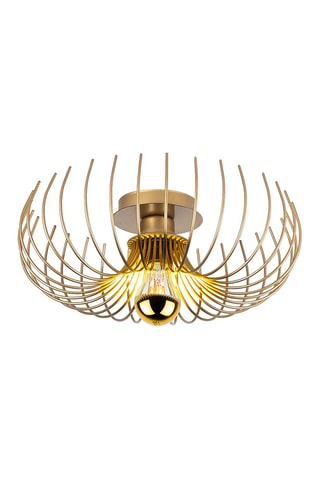 Plafondlamp Karsortel - Goudkleurig - 40 W