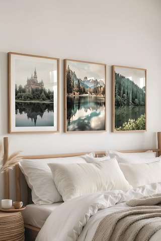 3 Wanddecoraties - 30 x 40 cm