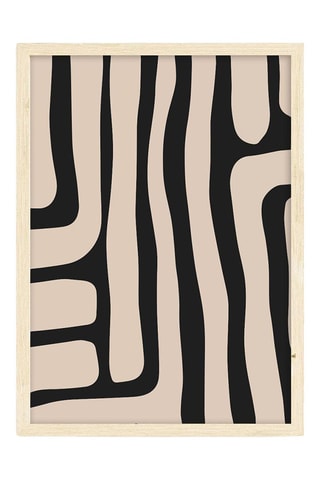 Tríptico de madera maciza - 50 x 70 cm 