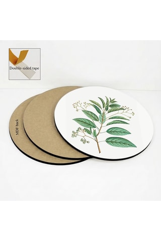 3 Wanddecoraties - 3 x (30 x 30 cm)