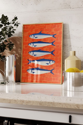 Wanddecoratie - 50 x 70 cm