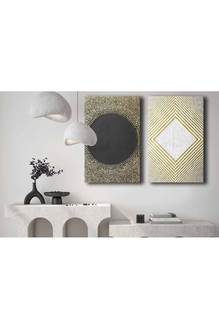 2 Wanddecoraties - 45 x 70 cm