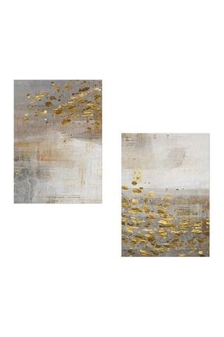 2 Houten Wanddecoraties - 50 x 70 cm