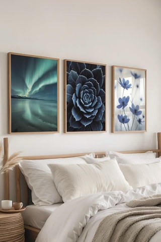 3 Wanddecoraties - 30 x 40 cm