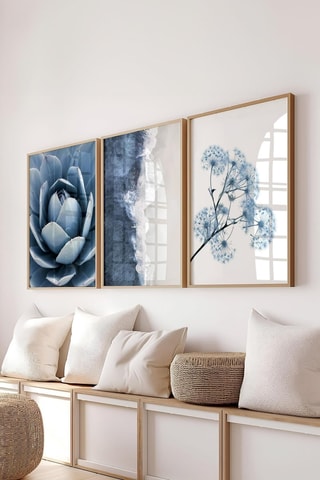 3 Wanddecoraties - 30 x 40 cm