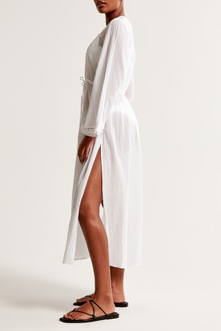 Robe de plage - Blanc