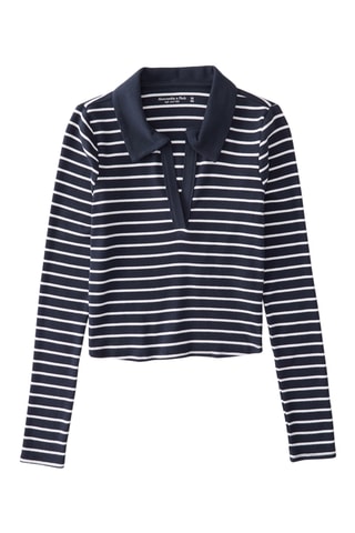 Polo slim fit - Azul marino