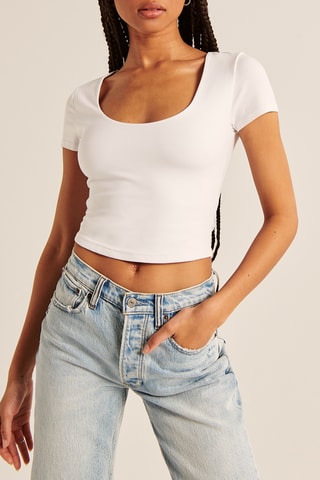 Crop top - Blanco