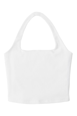 Crop top - Blanco