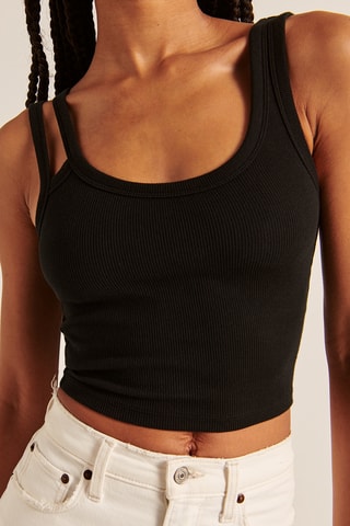 Crop top - Noir