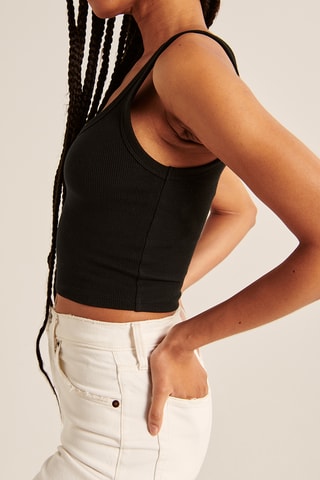 Crop top - Noir