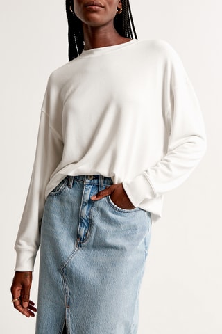 Camiseta oversize - Blanco