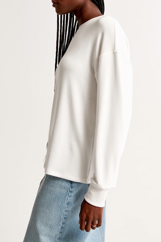 Camiseta oversize - Blanco