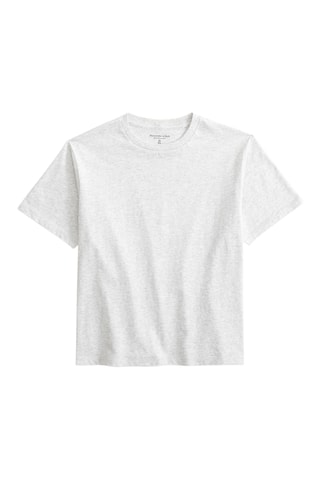 Camiseta relaxed - Gris jaspeado