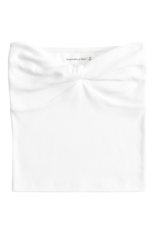 Top bustier - Blanco