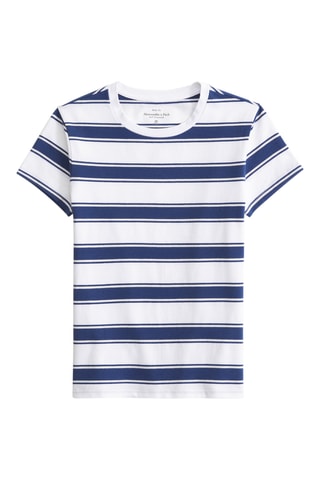 Camiseta slim fit - Gris oscuro y blanco