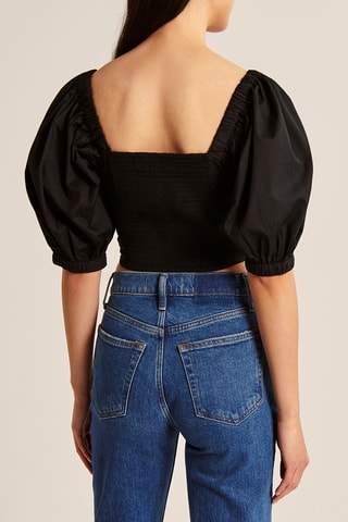 Crop top - Noir