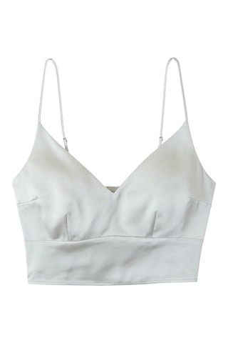 Crop top - Vert d’eau