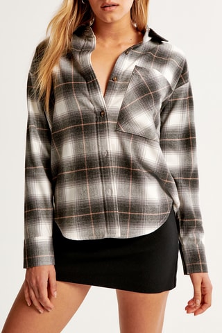 Camisa oversize - Negro