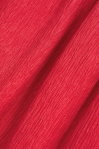 Jupe longue taille haute - Rouge