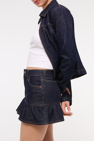 Jupe en jean - Bleu marine