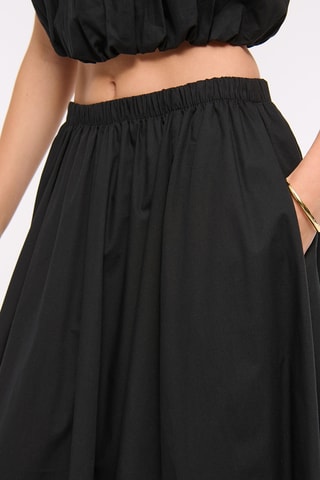 Falda larga - Negro