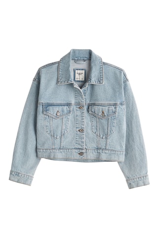 Veste court en jean - Ciel