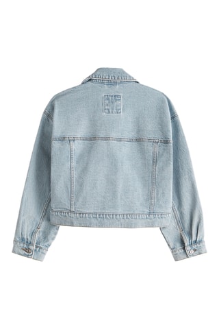 Veste court en jean - Ciel