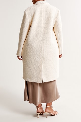 Manteau en laine - Ecru