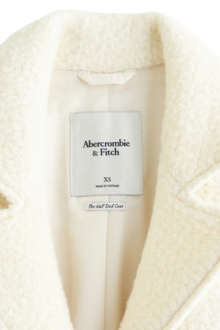 Manteau en laine - Ecru