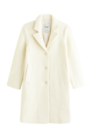 Manteau en laine - Ecru