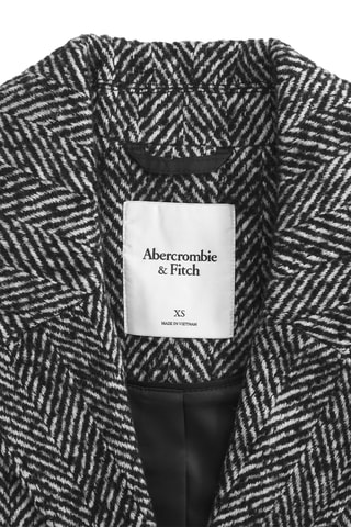Manteau en laine - Gris chiné
