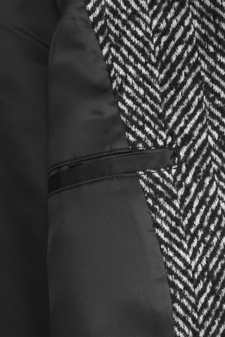 Manteau en laine - Gris chiné