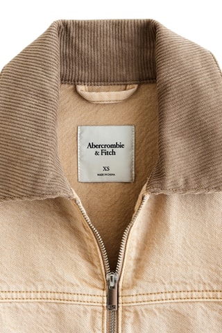 Veste en jean - Marron