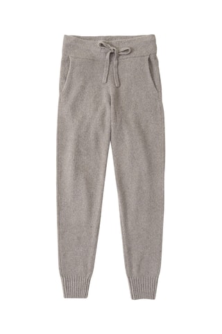 Jogging de tiro alto - Gris jaspeado