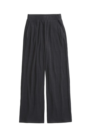 Pantalón wide leg - Negro