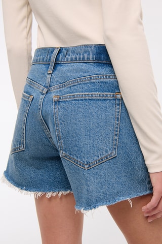 Short en jean - Bleu