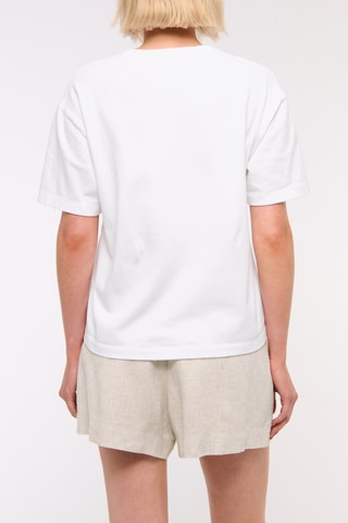 Short de lino - Marrón