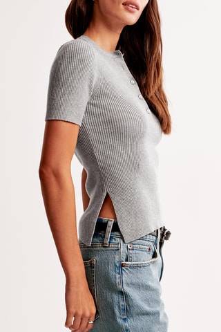 Top - Gris clair