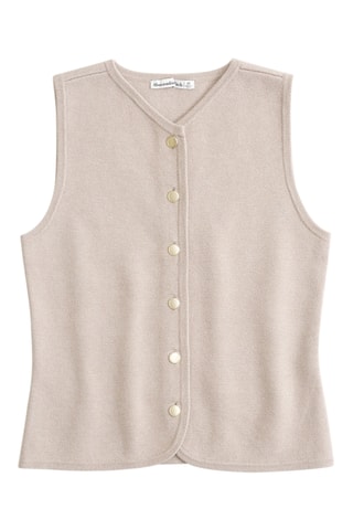 Gilet sans manches - Beige