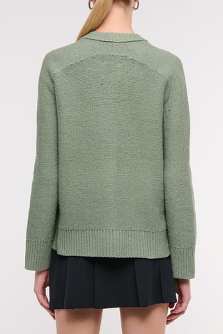 Pull - Vert olive