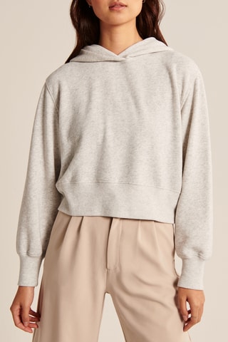Sweat à capuche - Gris chiné