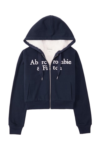 Sweat à capuche - Bleu marine