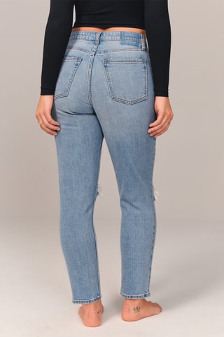 Jean taille haute - Indigo
