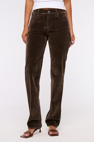 Jean straight - Marron foncé