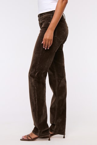 Jean straight - Marron foncé