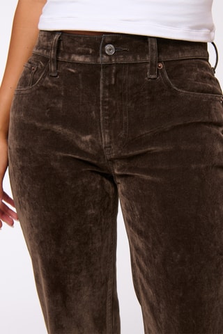 Jean straight - Marron foncé