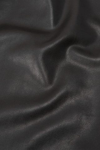 Pantalón recto de tiro alto - Negro