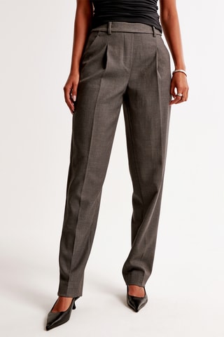 Pantalón tapered - Gris oscuro